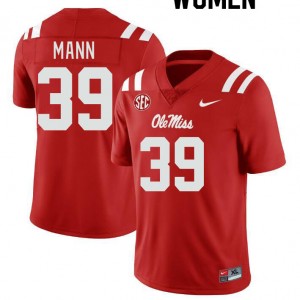 Exclusive Skielar Mann #39 Red Rebels Women's Football Lightweight Jersey - Official NCAA Licensed Collectible 17882-540