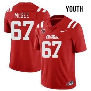 NCAA Fan Favorite: Kids Quincy McGee #67 Red Rebels Lightweight Football Jersey 19774-146